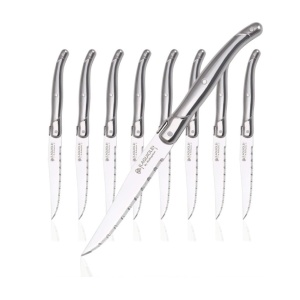 LAGUIOLE by HAILINGSHAN Serrated Edge Sharp Light Premium Stainless Steel Steak knife set