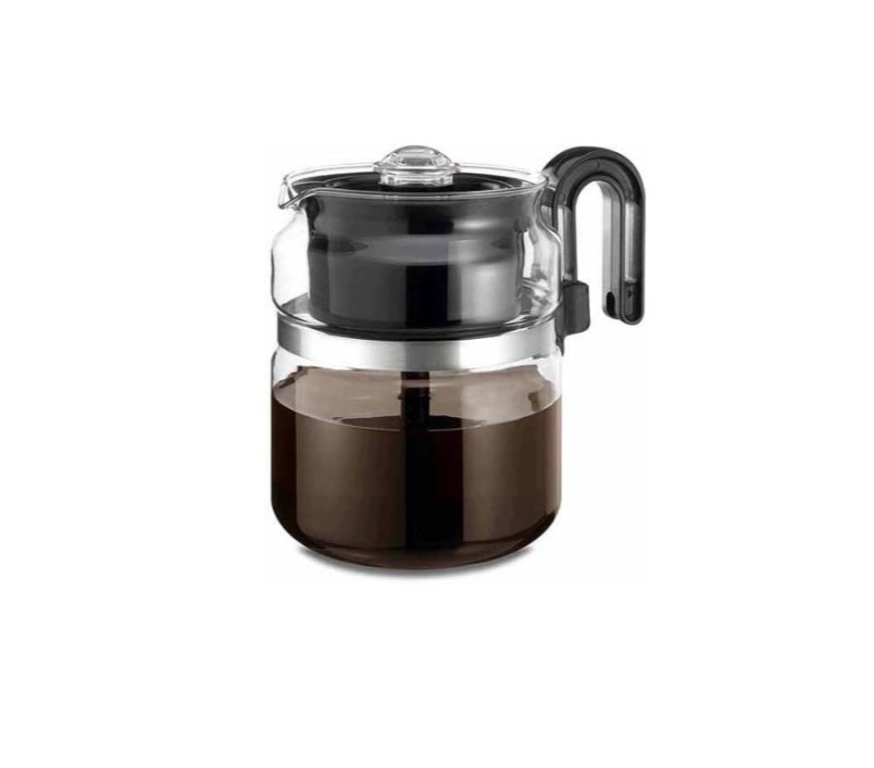 MEDELCO One All 8-Cup Capacity Stovetop Glass Percolator