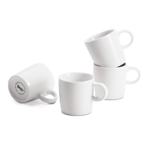 SWEESE 3.5oz Porcelain Espresso Cups Set of 4