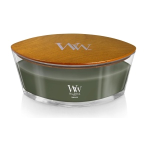 WOODWICK Fraser Fir Holiday Candle, 16 oz Ellipse Candle with Crackling Wick