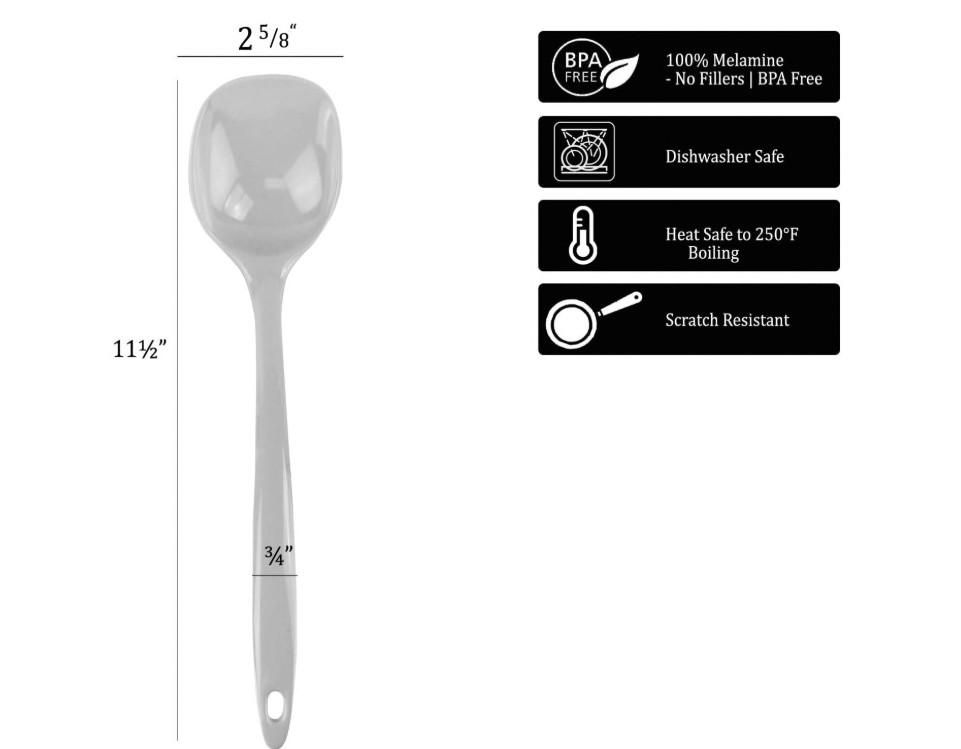 RESTON LLOYD Cooking Spoon for Serving, Basting, Mixing - Image 2