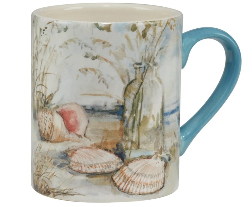 CERTIFIED INTERNATIONAL Coastal Landscape 16 oz. Ceramic Mugs - Image 5