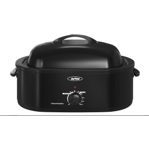 SUNVIVI 22lb 18-Quart Roaster Oven, Electric Roaster Oven with Self-Basting Lid