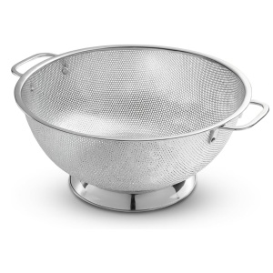 BELLEMAIN Colander for Kitchen – 5 Qt Stainless Steel Strainer with Handle
