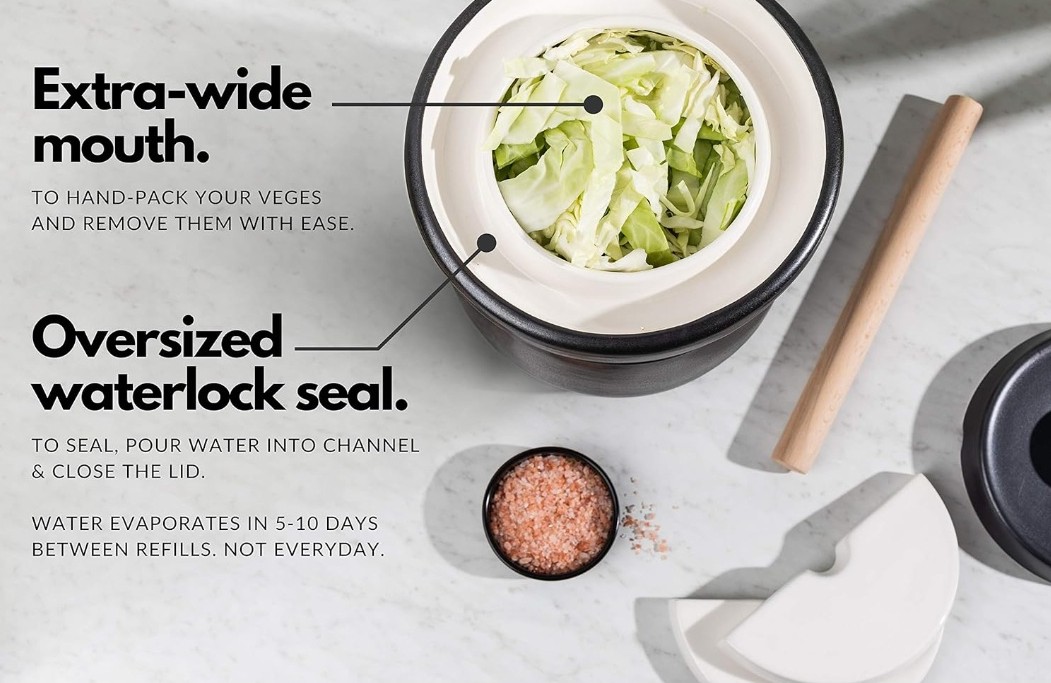 TOMO Fermentation Crock with Weights - Image 6